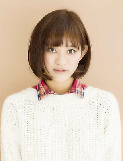 大人可愛いオールマイティーボブ